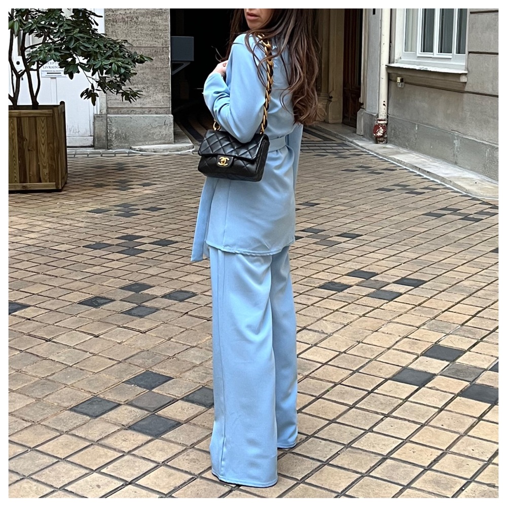 #92 PARIS 2 PIECE JACKET AND WRAP JACKET SET - Picture 4 of 8